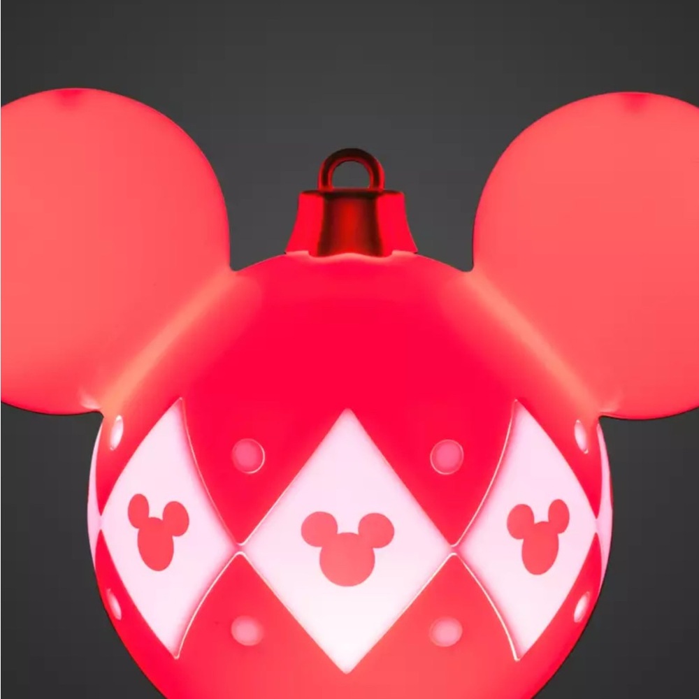 NWT- Mickey Mouse Icon Holiday Light-Up Decor – Small